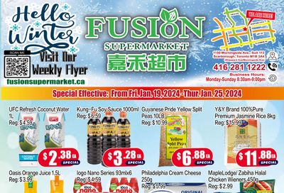 Fusion Supermarket Flyer January 19 to 25