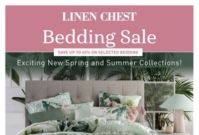 Linen Chest Flyer May 27 to June 21