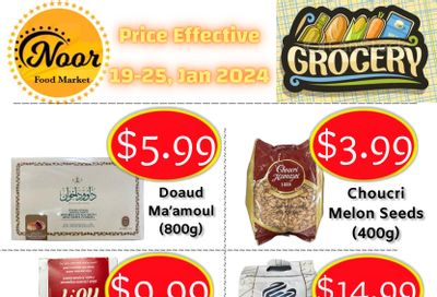 Noor Food Market Flyer January 19 to 25