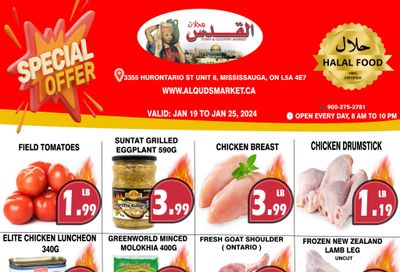 Al-Quds Supermarket Flyer January 19 to 25