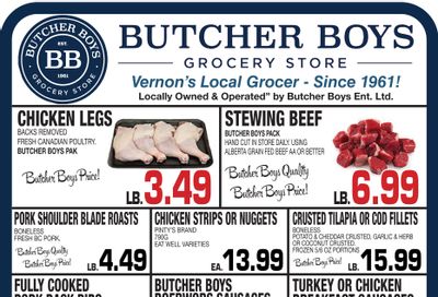 Butcher Boys Grocery Store Flyer January 19 to 25