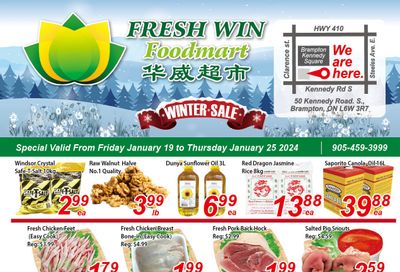 Fresh Win Foodmart Flyer January 19 to 25