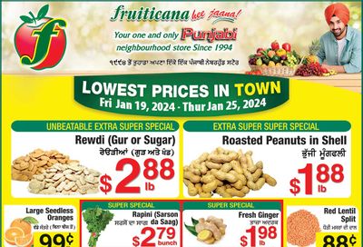 Fruiticana (Kelowna) Flyer January 19 to 25
