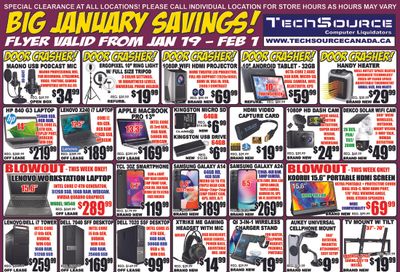 TechSource Flyer January 19 to February 1