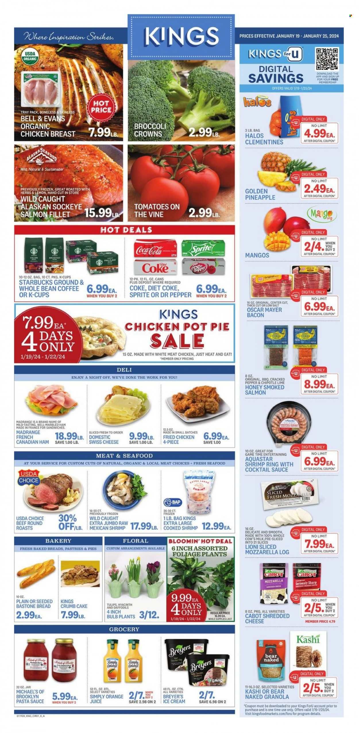 Kings Food Markets (CT, NJ, NY) Weekly Ad Flyer Specials January 19 to January 25, 2024
