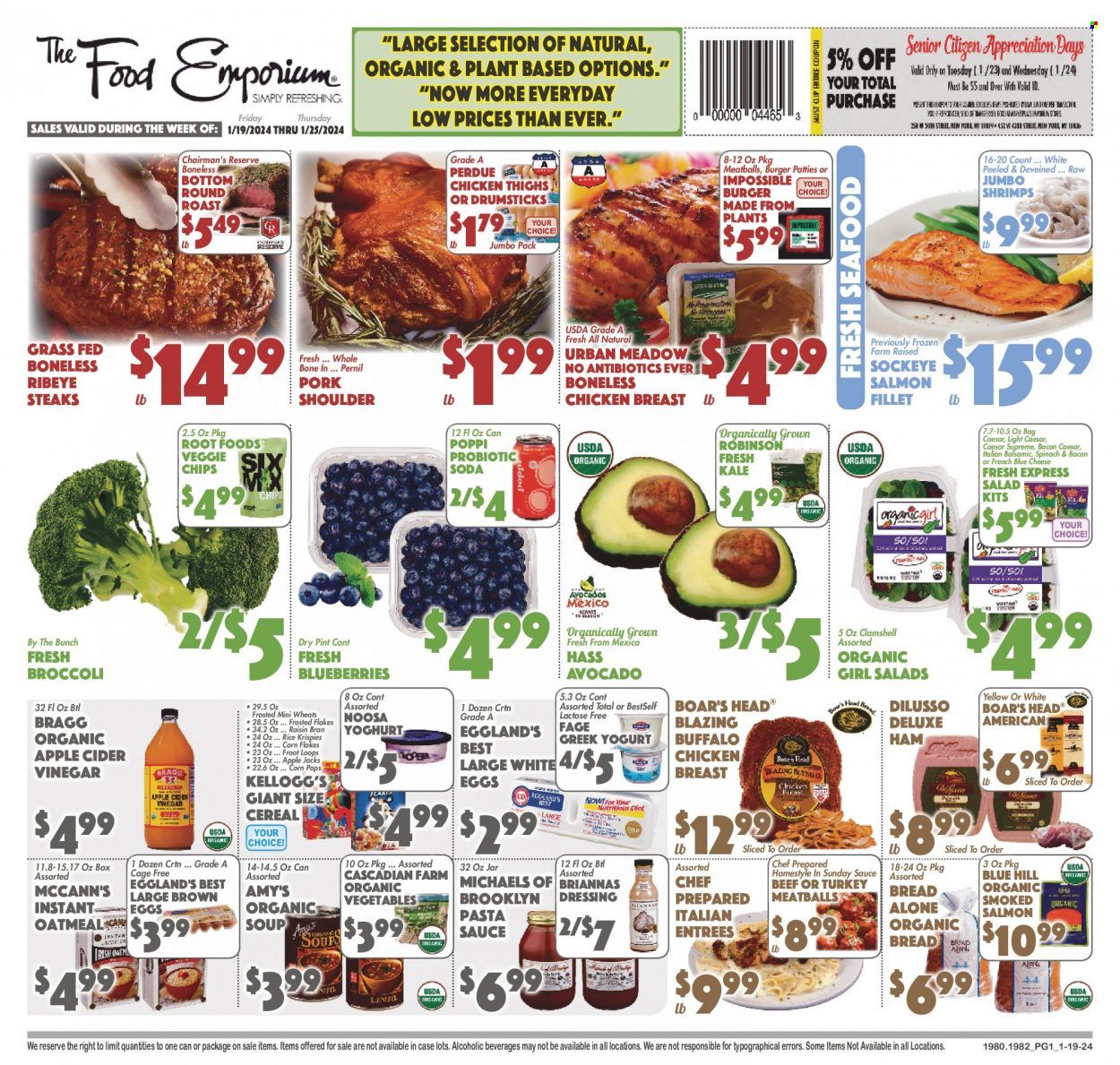 The Food Emporium (NY) Weekly Ad Flyer Specials January 19 to January 25, 2024