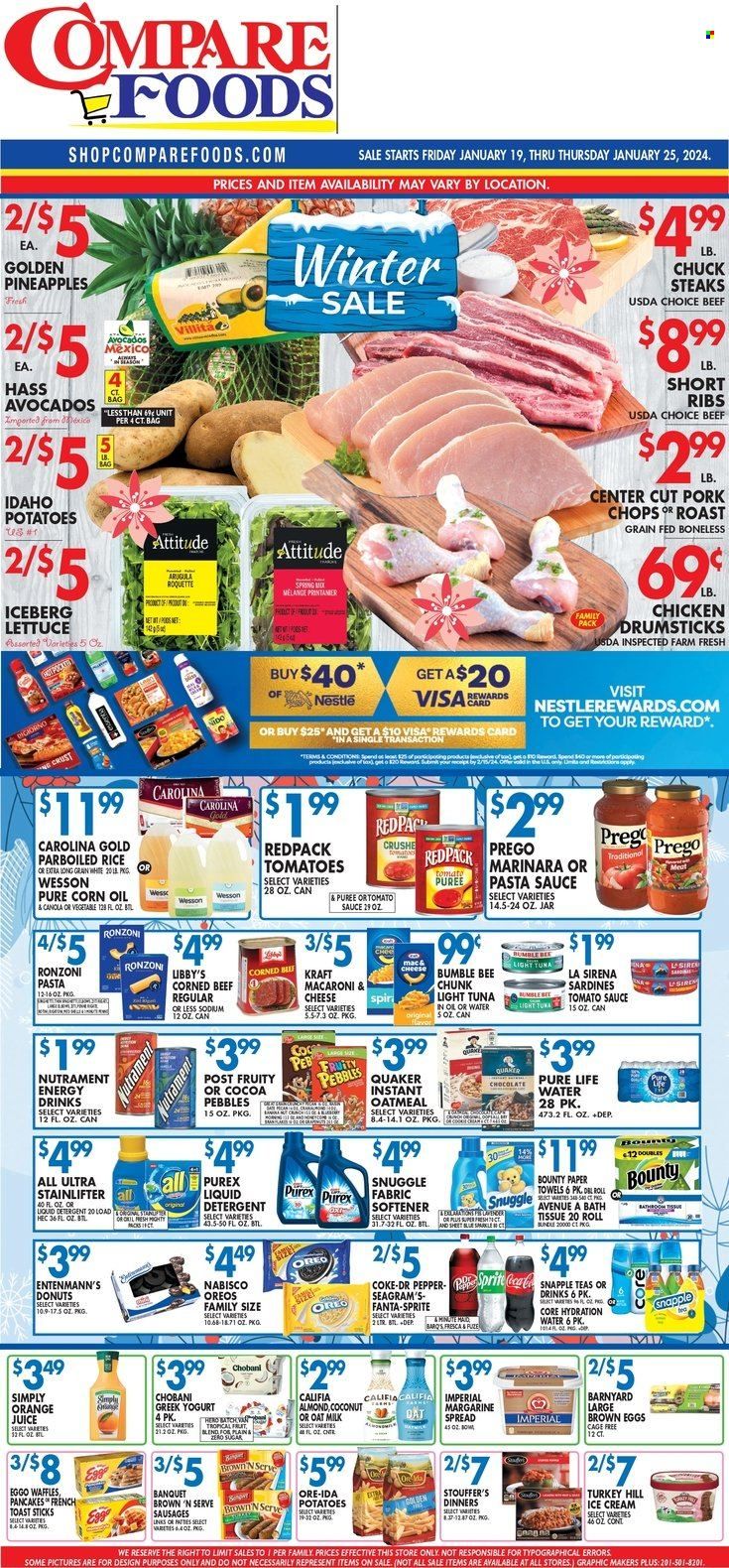 Compare Foods (CT, MD, NC, NJ, NY, RI) Weekly Ad Flyer Specials January 19 to January 25, 2024