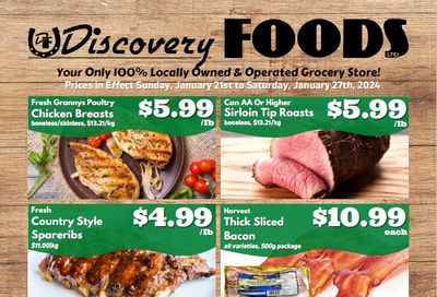 Discovery Foods Flyer January 21 to 27