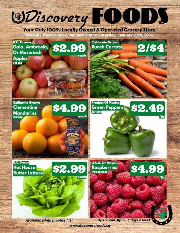 Discovery Foods Flyer January 21 to 27