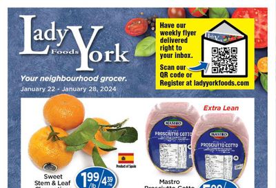 Lady York Foods Flyer January 22 to 28