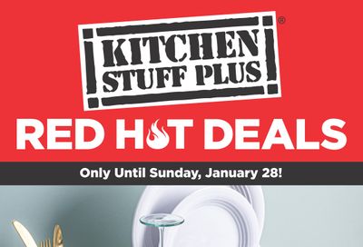 Kitchen Stuff Plus Red Hot Deals Flyer January 22 to 28