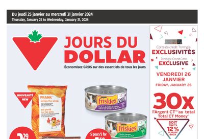 Canadian Tire (QC) Flyer January 25 to 31
