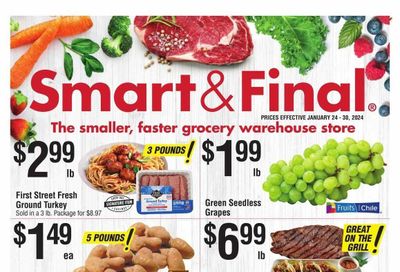Smart & Final (AZ) Weekly Ad Flyer Specials January 24 to January 30, 2024