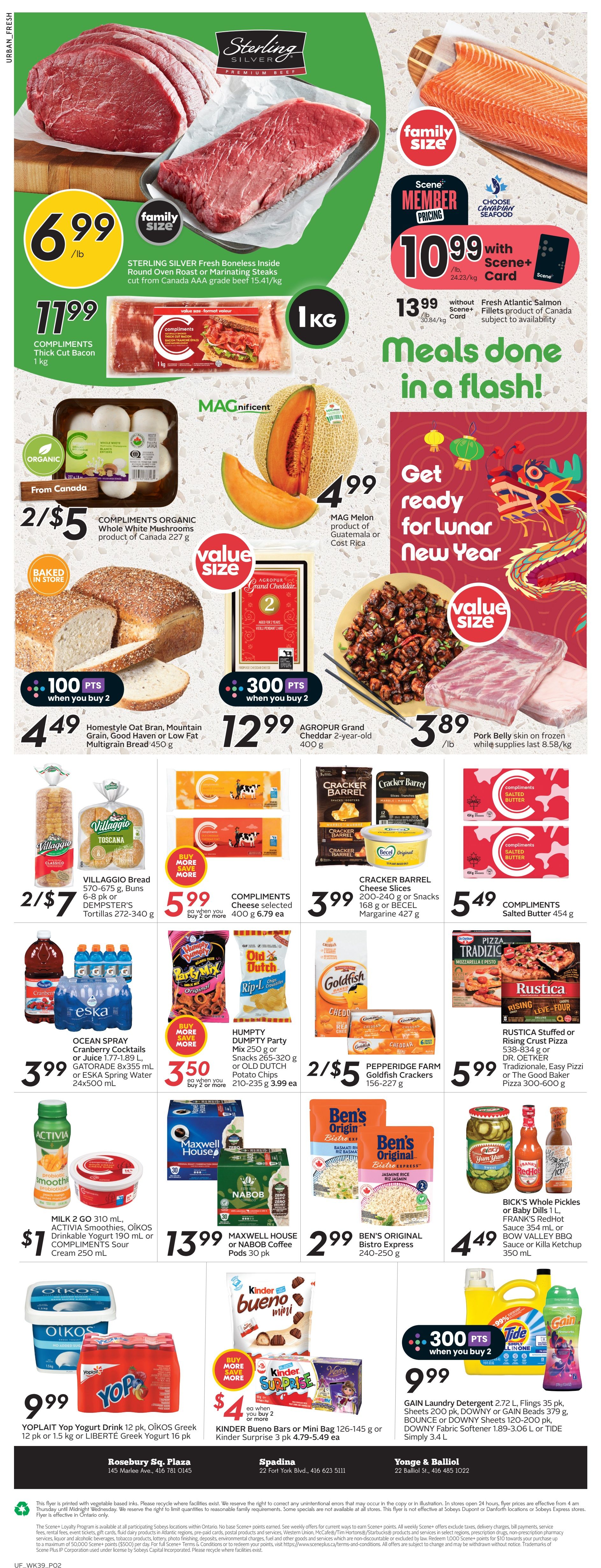 Sobeys Urban Fresh Flyer January 25 to 31
