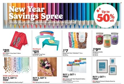Michaels Weekly Ad Flyer Specials January 21 to January 27, 2024