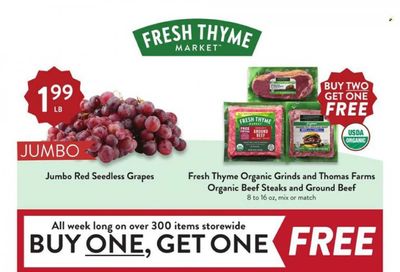 Fresh Thyme Weekly Ad Flyer Specials January 24 to January 30, 2024