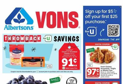 Vons (CA) Weekly Ad Flyer Specials January 24 to January 30, 2024