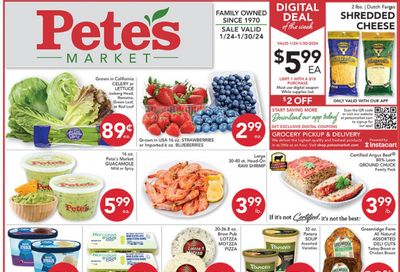 Pete's Fresh Market (IL) Weekly Ad Flyer Specials January 24 to January 30, 2024