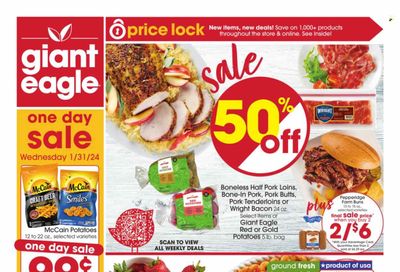 Giant Eagle (MD, PA) Weekly Ad Flyer Specials January 25 to January 31, 2024