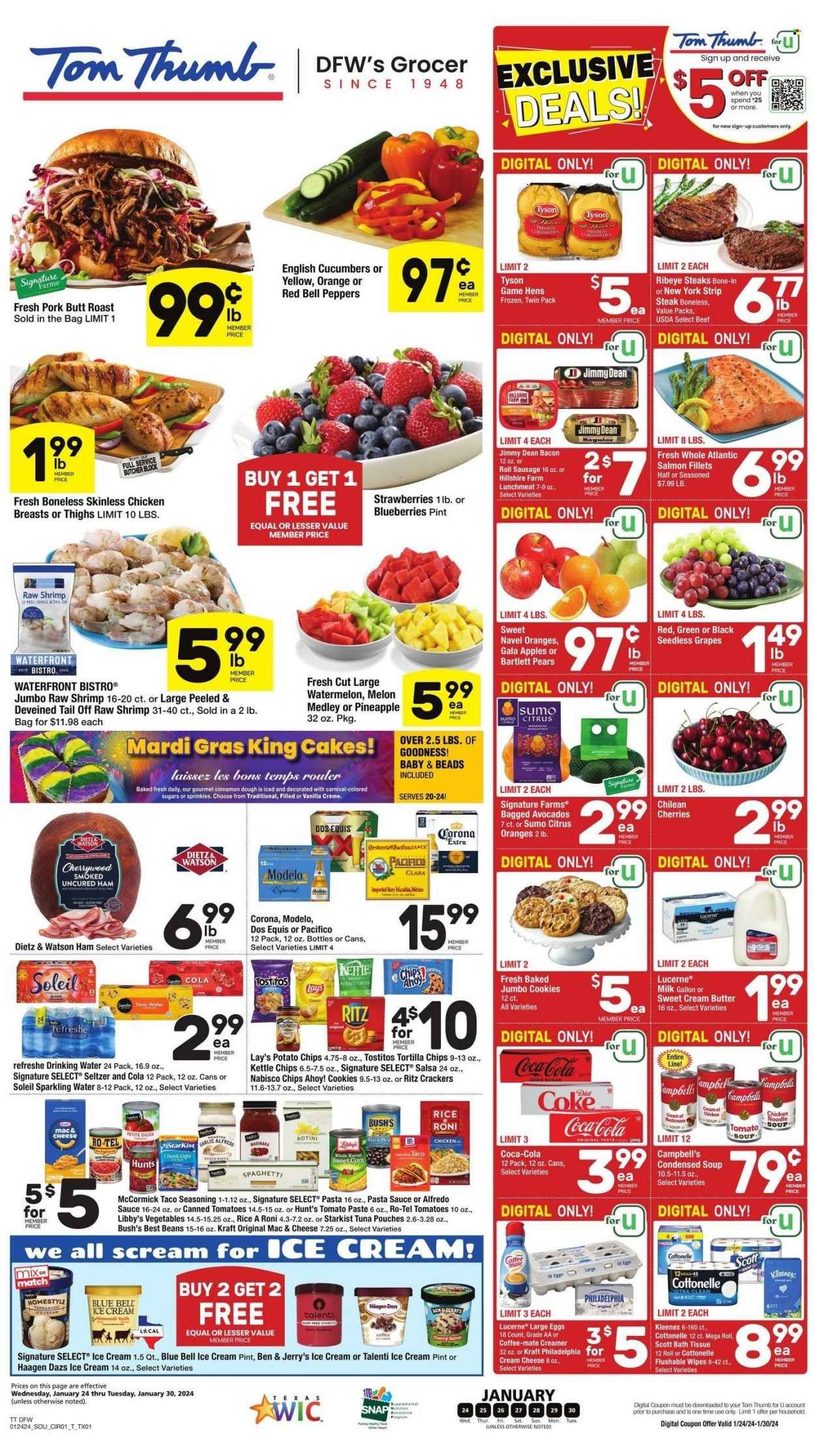 Tom Thumb (TX) Weekly Ad Flyer Specials January 24 to January 30, 2024