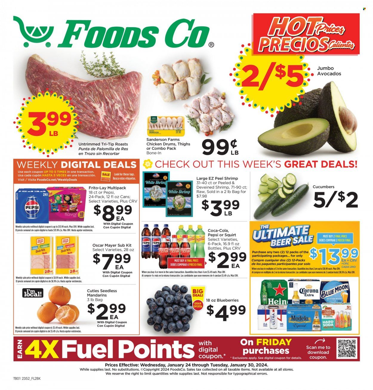 Foods Co (CA, OH, VA) Weekly Ad Flyer Specials January 24 to January 30, 2024