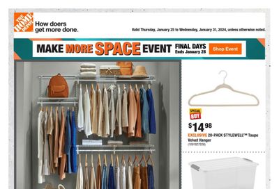 Home Depot (Atlantic) Flyer January 25 to 31