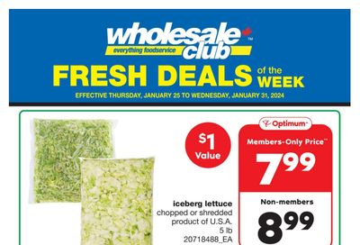 Wholesale Club (ON) Fresh Deals of the Week Flyer January 25 to 31