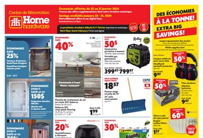Home Hardware Building Centre (BC) Flyer January 25 to 31