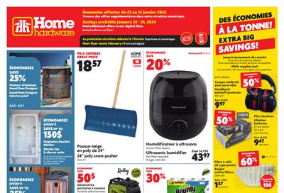 Home Hardware (QC) Flyer January 25 to 31