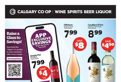 Calgary Co-op Liquor Flyer January 25 to 31