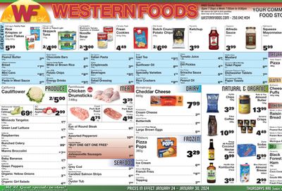 Western Foods Flyer January 24 to 30