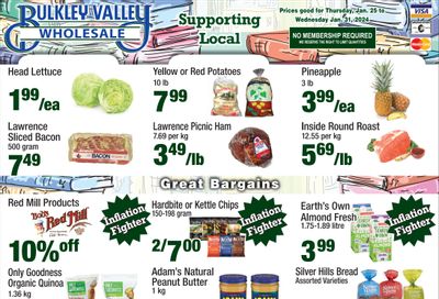 Bulkley Valley Wholesale Flyer January 25 to 31