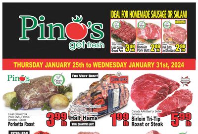 Pino's Flyer January 25 to 31