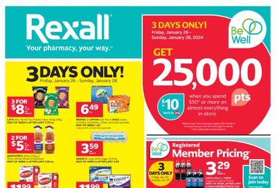 Rexall (MB) Flyer January 26 to February 8