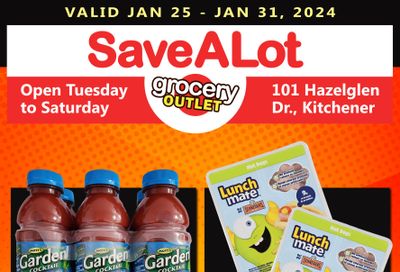 SaveALot Grocery Outlet Flyer January 25 to 31