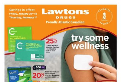 Lawtons Drugs Flyer January 26 to February 1