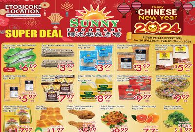 Sunny Foodmart (Etobicoke) Flyer January 26 to February 1