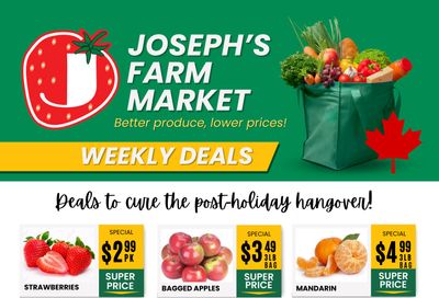 Joseph's Farm Market Flyer January 26 to 31
