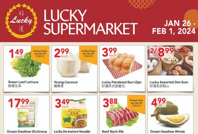 Lucky Supermarket (Edmonton) Flyer January 26 to February 1