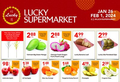 Lucky Supermarket (Surrey) Flyer January 26 to February 1
