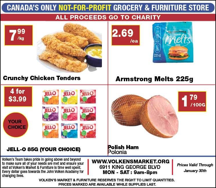 Volken's Market & Furniture Flyer January 24 to 30