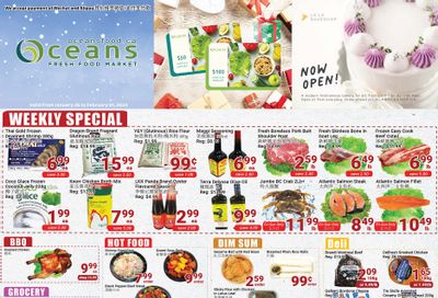 Oceans Fresh Food Market (Mississauga) Flyer January 26 to February 1