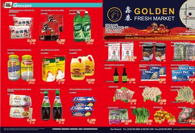 Golden Fresh Market Flyer January 26 to February 1
