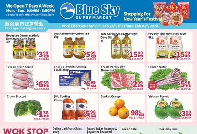 Blue Sky Supermarket (North York) Flyer January 26 to February 1