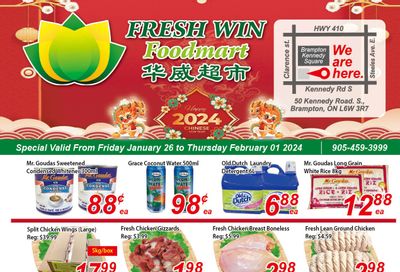 Fresh Win Foodmart Flyer January 26 to February 1