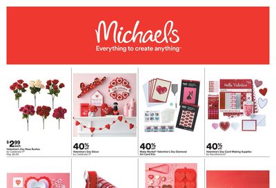 Michael's Flyer January 26 to February 1