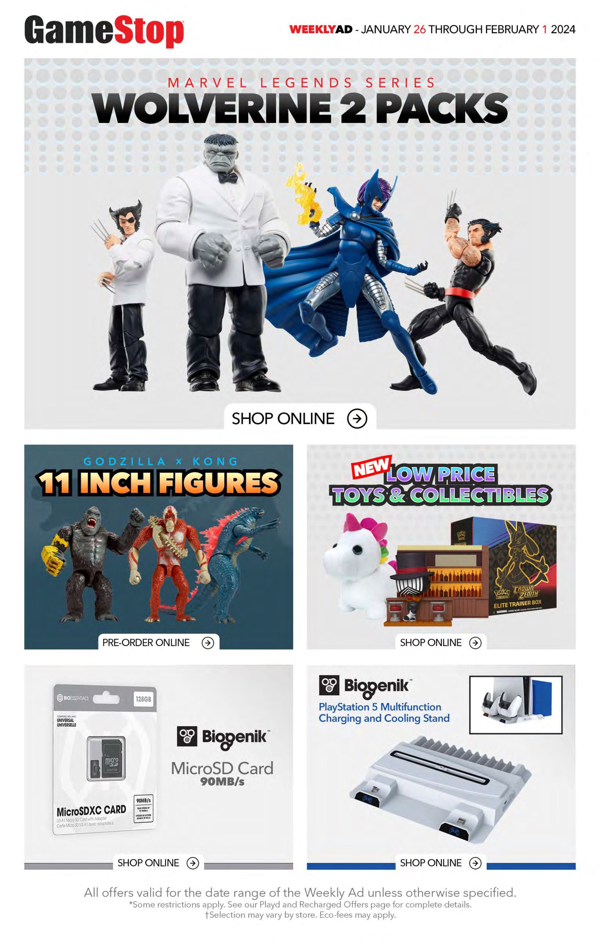 GameStop Flyer January 26 to February 1