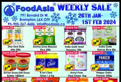 FoodAsia Flyer January 26 to February 1