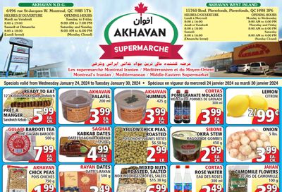 Akhavan Supermarche Flyer January 24 to 30