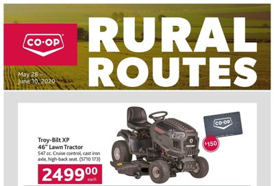 Co-op (West) Rural Routes Flyer May 28 to June 10